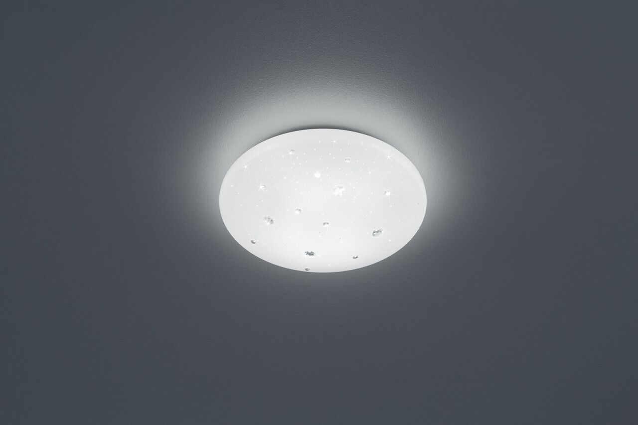 Plafoniera Achat, RL, 27.5x9 cm, 12W, 1x SMD, plastic, alb - imagine 3